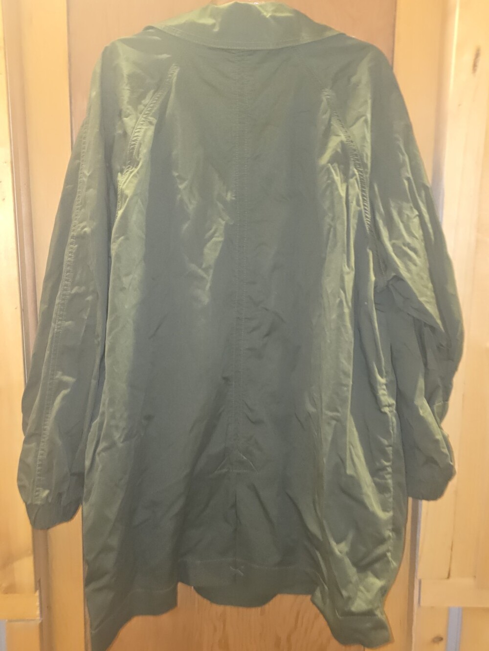 New no tags Cabi XL olive green pocketed coat - Picture 8 of 10
